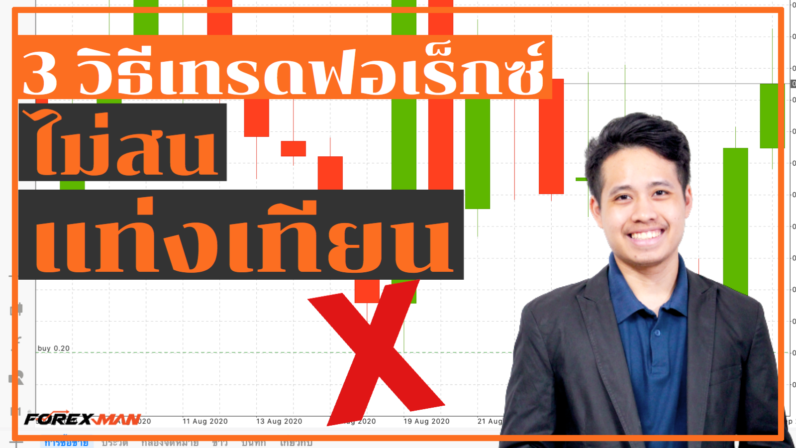 The Forex Man : เทรด Forex | 3 วิธี เทรด Forex แบบไม่สนใจแท่งเทียน