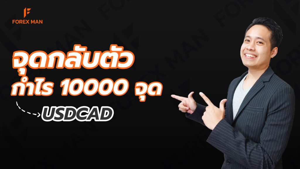 เทคนิคได้จุดกลับตัวรันเทรนด์กำไร 10000 จุดกับคู่เงิน USDCAD